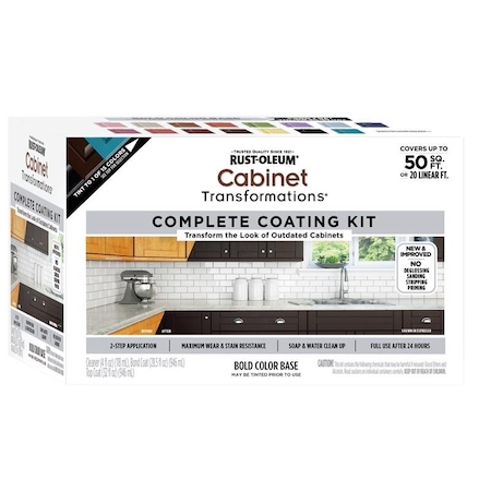 Rust-Oleum Rust-Oleum Cabinet Transformations Satin Tint Base Deep-Tone Base Cabinet Refinishing System Interio, PK2 380390
